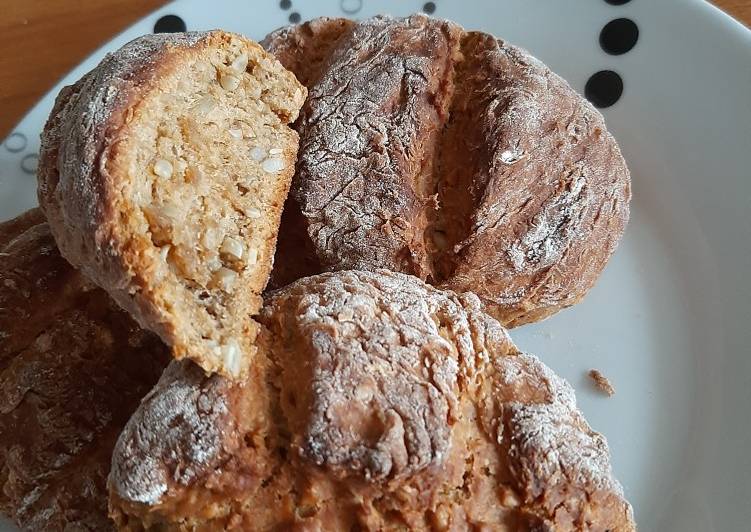 Pan casero integral y semillas