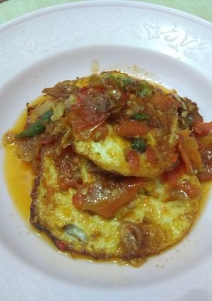 Foto resep Telor bumbu cabe tomat