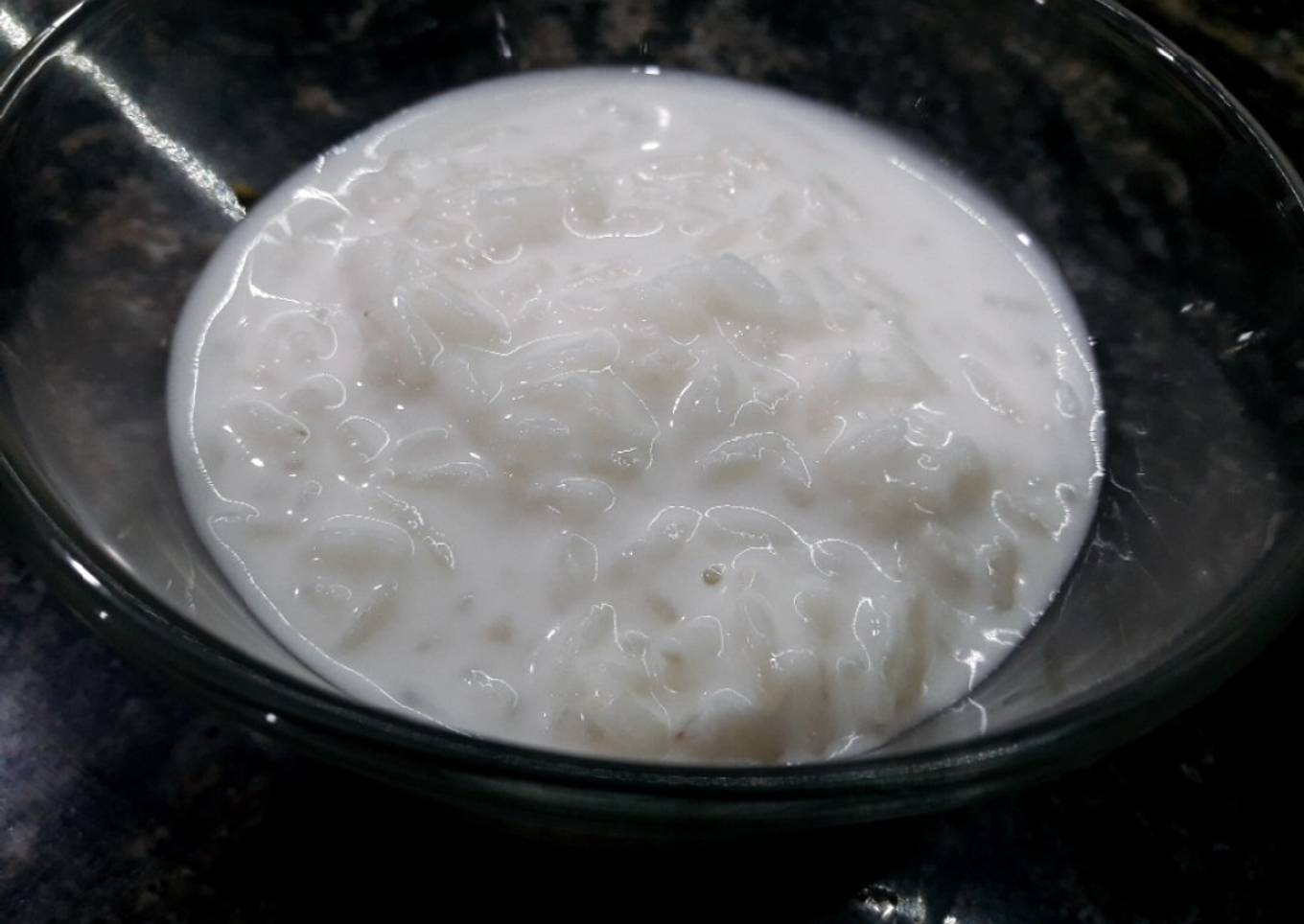 Arroz con leche vegano