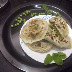 A picture of Peas Spinach packet.