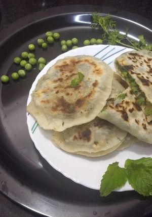 A picture of Peas Spinach packet.