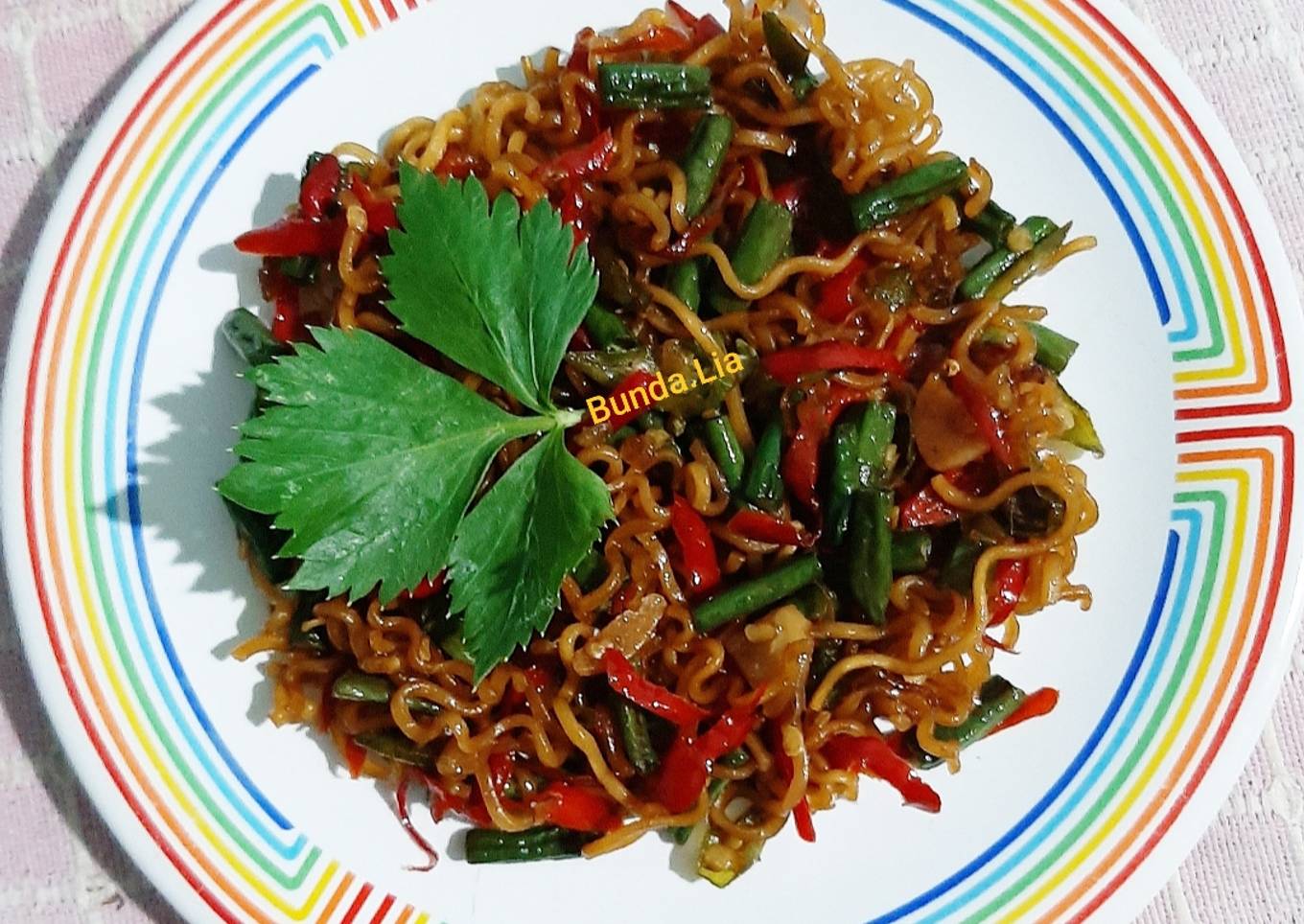 Oseng mie kacang panjang, enak cepet ga pake ribet 🤤