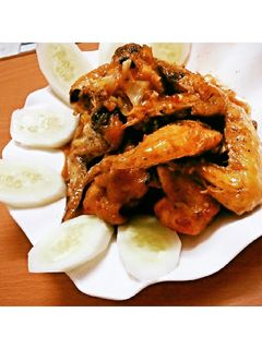 Hình của món Cánh gà chiên nước mắm.