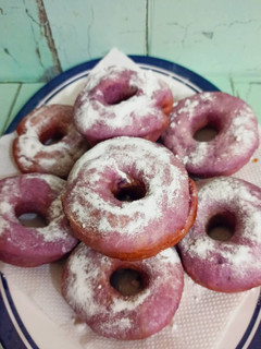 Foto resep Donat Ubi Ungu