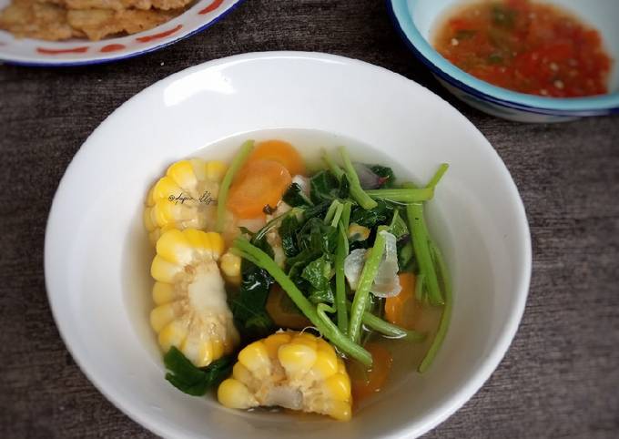 Resep Sayur Bening Bayam Anti Gagal