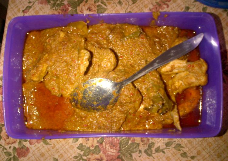 Bumbu Membuat rendang ayam lezat, Enak