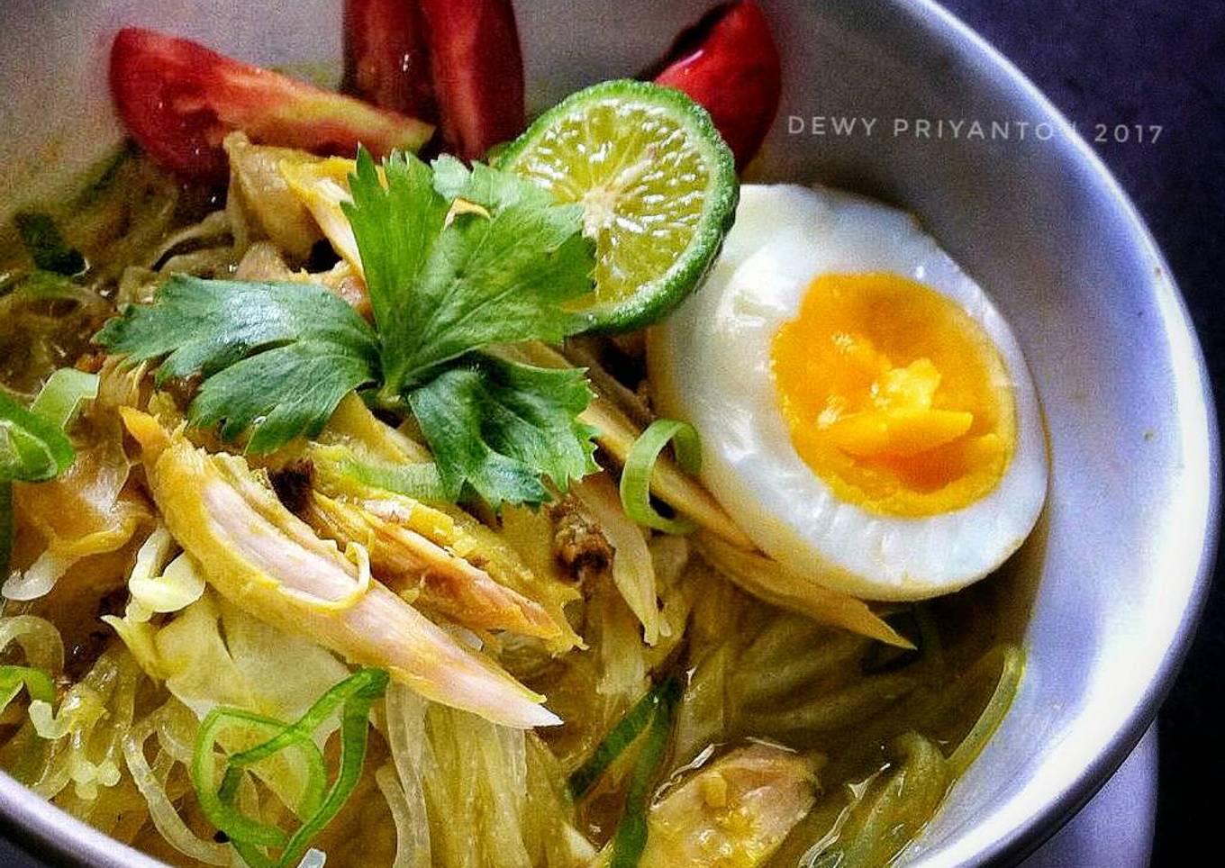 Soto ayam simpel