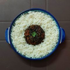 A picture of Laal Saag (Red Amaranth).