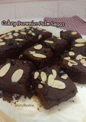 Foto resep Cakey Brownies Palm Sugar