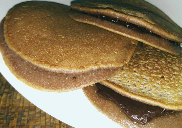 Choco Dorayaki (simple, ekonomis)