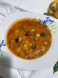 Sopa de quinoa com legumes