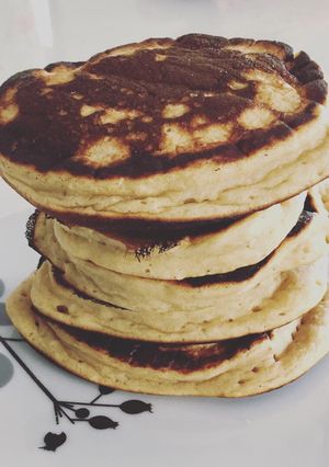 Une photo de Pancakes à la banane