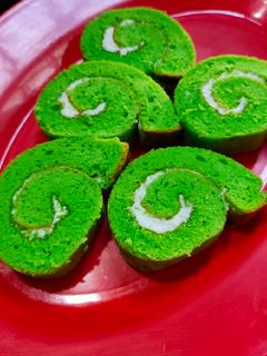 Foto resep Bolu gulung pandan
