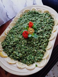 صورة لوصفة تبولة سورية