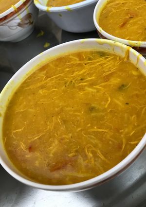صورة لوصفة شوربه ماجي على طريقتي