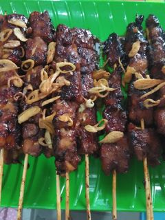 Foto resep Sate ayam + sate tempe manis
