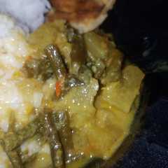 รูปของ Sayur sumpil trenggalek pepaya kacang panjang