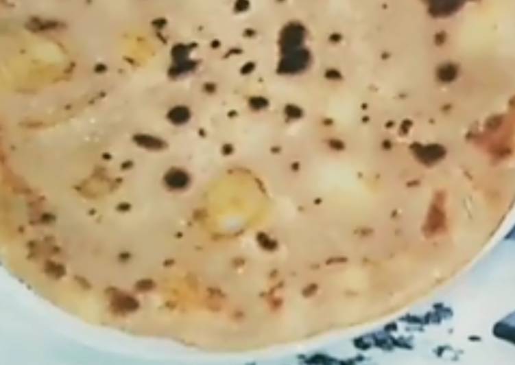 Easiest Way to Make Ultimate Big potato stuff Parantha aloo ka paratha