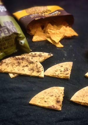 नचोज पराठा (nachos paratha recipe in Hindi) रेसिपी मुख्य फोटो