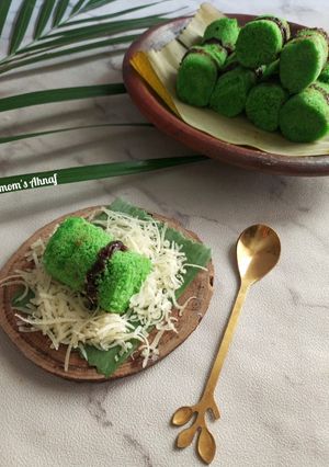 Foto resep Putu coklat keju