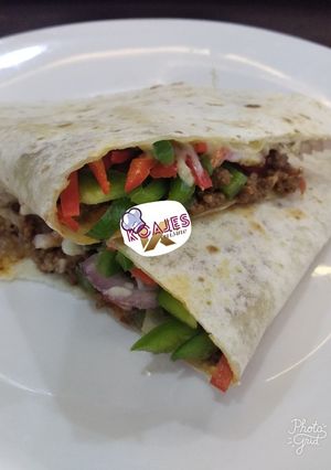 A picture of Beef quesadilla.