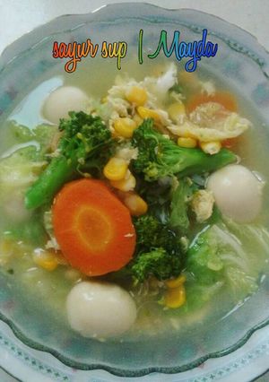 Foto resep Sayur sup simple
