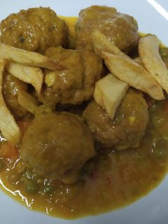 Una foto de Albóndigas en salsa