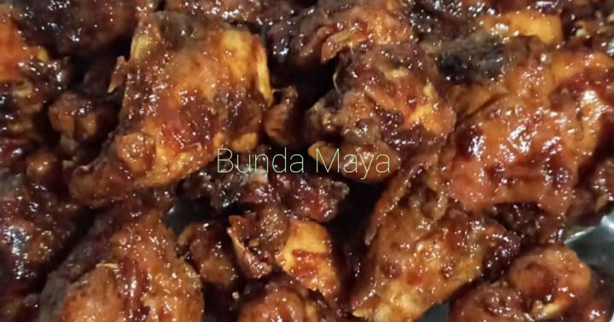 Ayam Kecap masakan Manado