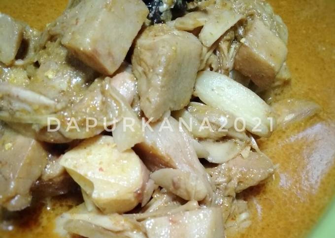 Anti Ribet, Buat Gulai nangka Yang Sederhana