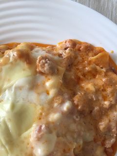 Una foto de Lasaña de pollo