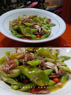 Foto resep Tumis Cumi Buncis Cabe Gendot