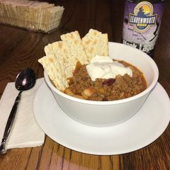 A picture of Nick’s Beef & Beer Chili.