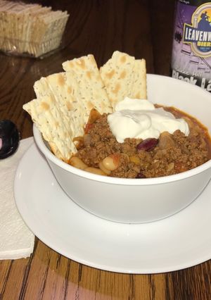 A picture of Nick’s Beef & Beer Chili.