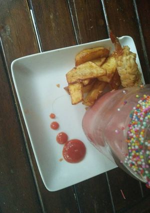 Foto resep Potato wedges