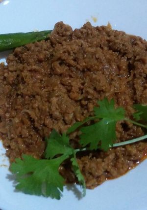 A picture of Bihari keema.