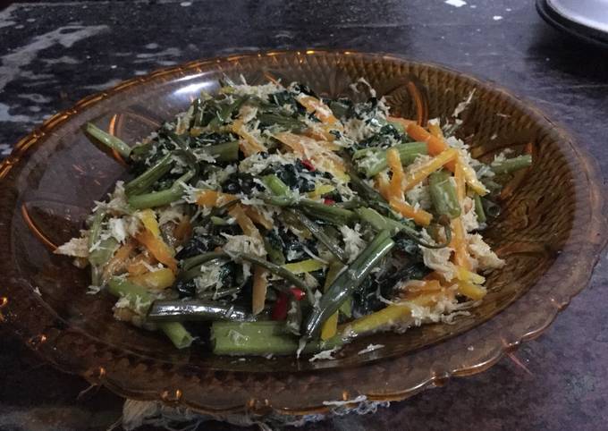 Langkah Mudah untuk Membuat Urab kangkung yang Bisa Manjain Lidah