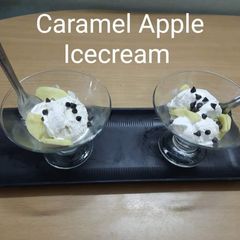 A picture of Caramel Apple Ice cream.
