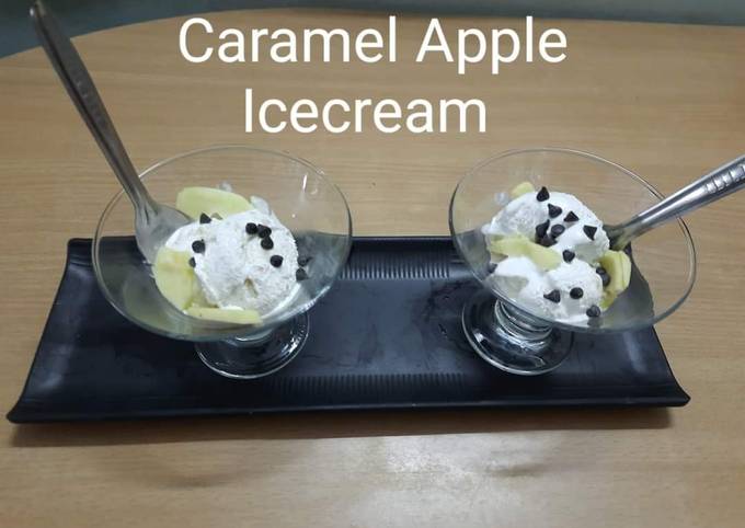 Caramel Apple Ice cream