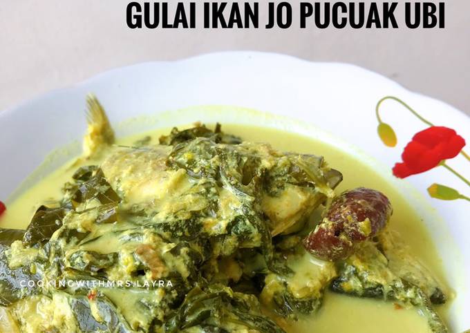 How to Prepare Yummy Gulai Ikan Jo Pucuak Ubi