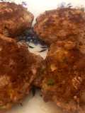 Hamburguesas de carne y verduras!