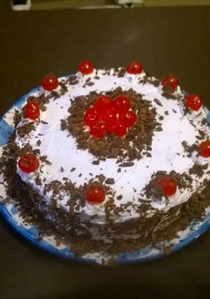Una foto de Torta selva negra