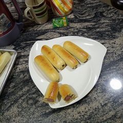 A picture of Cinnamon Sausage Bars.