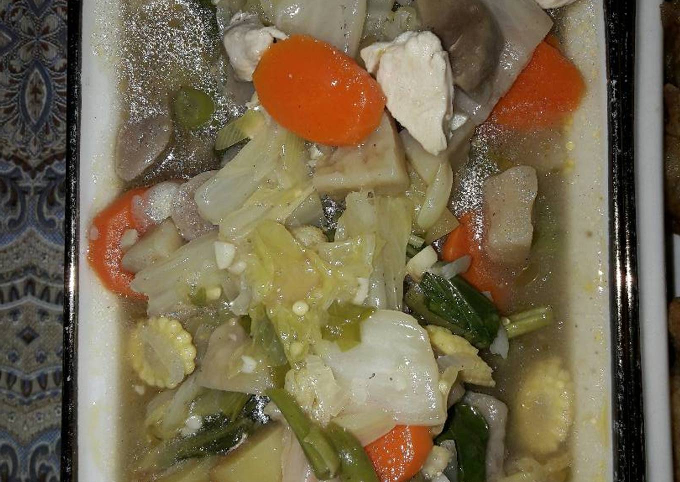Capcay sayur sehat