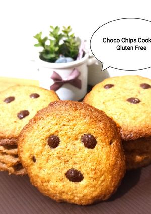 Foto resep Choco Chips Cookies Gluten Free