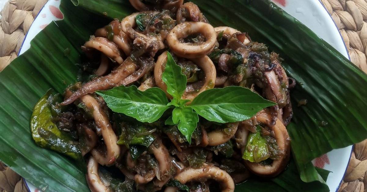 688 Resep Cumi Sambal Ijo Enak Dan Mudah Cookpad