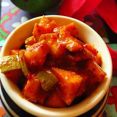 A picture of Mango Pickle.