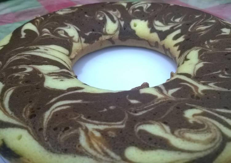 Marble Cake Putih Telur empuk, lembut, empus2