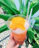 Trà đào ngày nắng nóng🤤🤤