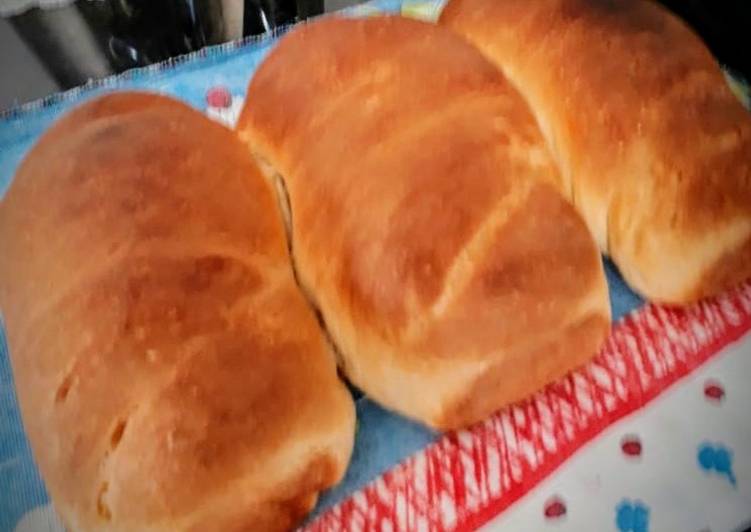 Pão caseiro de leite