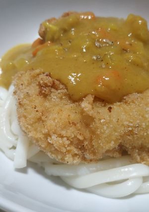 Foto resep Chicken Katsu Curry Udon